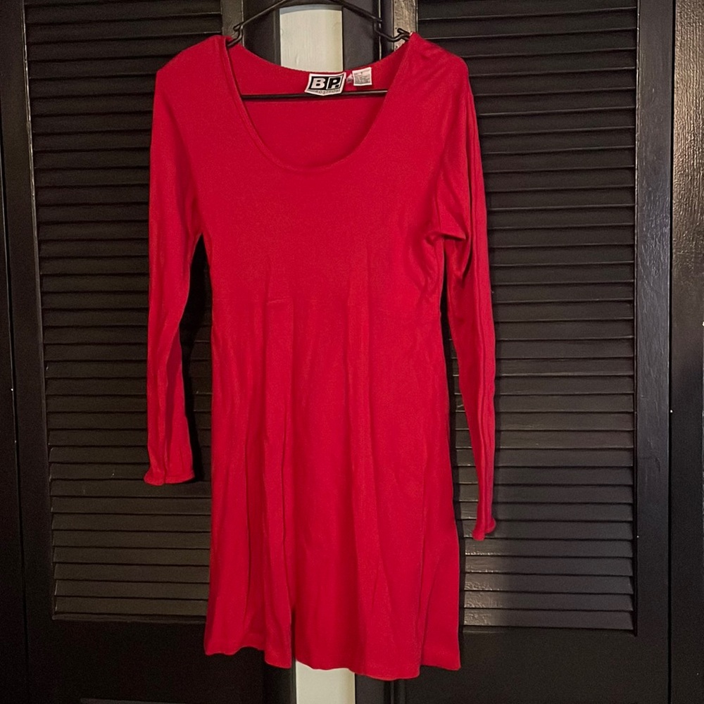 BP Nordstrom red dress size small